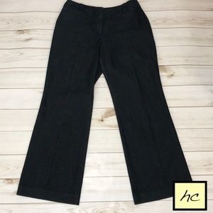 Ann Taylor Loft Julie Denim Trousers, Size 6P